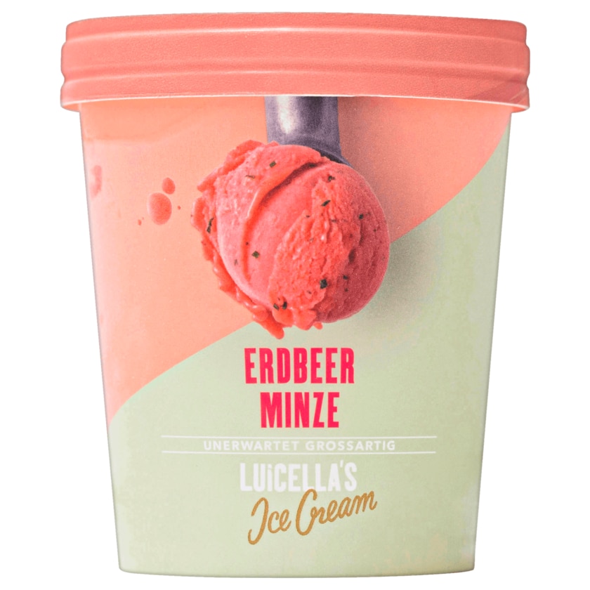 Luicella's Eis Erdbeer Minze 500ml
